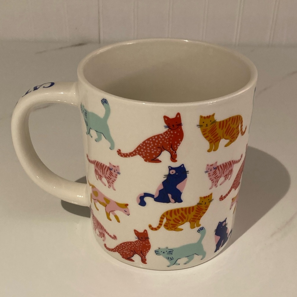Park Lane ‘Cat Person’ Cats Novelty Mug Cat Lover Stoneware Multi Color